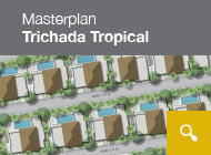 Trichada Villas development aerial masterplan